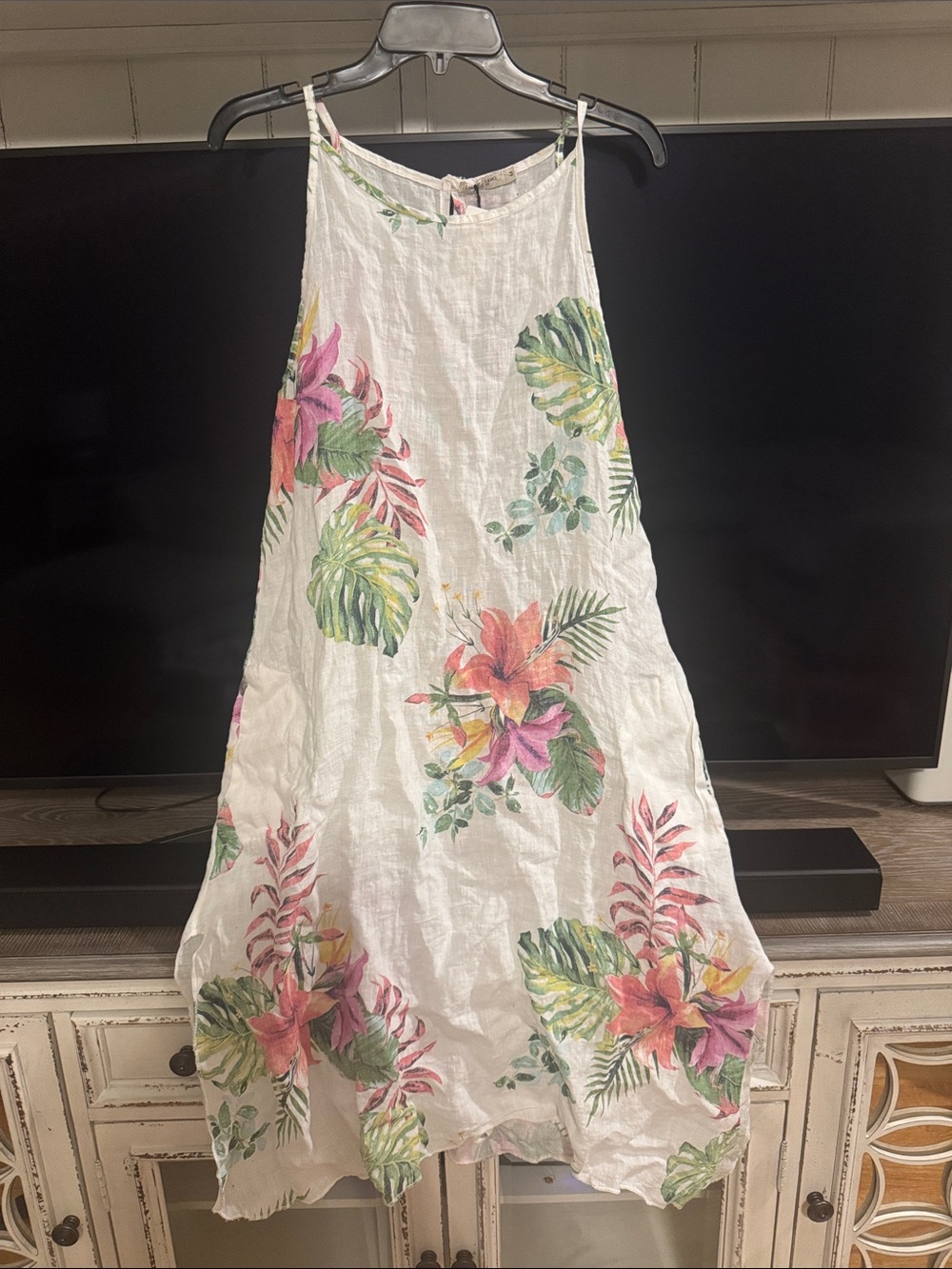 Lungo L'arno Linen Sundress - Picture 2 of 7